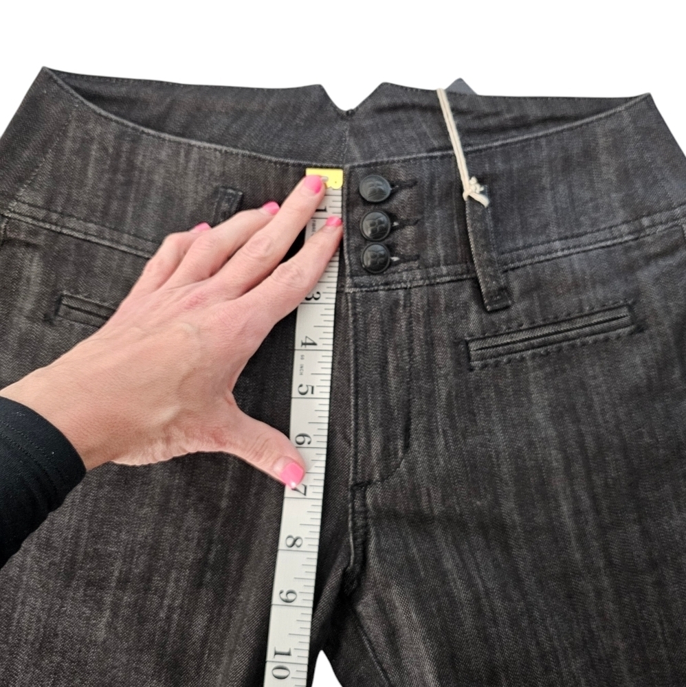 BCBGMAXAZRIA May Black Skinny Denim Jeans Size 27 New - Picture 5 of 16